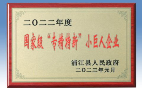 喜添國家榮譽(yù)！杭機(jī)入選國家級(jí)專精特新“小巨人”企業(yè)